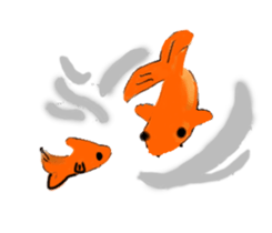 Interesting fish sticker #9399010