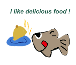 Interesting fish sticker #9399015