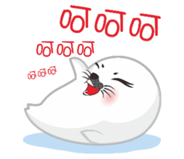 Hat seals sticker #9399106