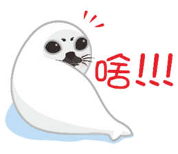 Hat seals sticker #9399117