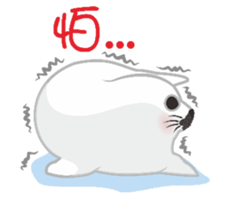 Hat seals sticker #9399121