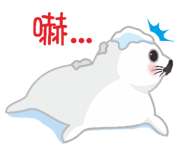 Hat seals sticker #9399122