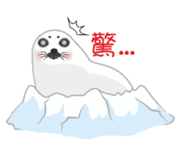 Hat seals sticker #9399123