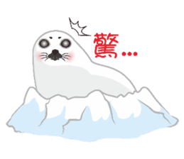 Hat seals sticker #9399123