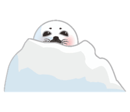 Hat seals sticker #9399134