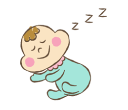 baby boo's sticker greeting&reply sticker #9399669