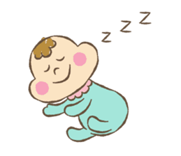 baby boo's sticker greeting&reply sticker #9399669