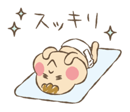 baby boo's sticker greeting&reply sticker #9399671