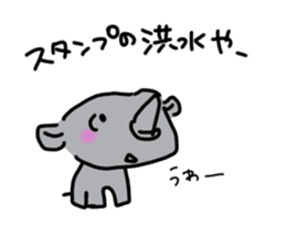 Rhinoceros Sticker sticker #9399756