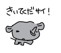 Rhinoceros Sticker sticker #9399775