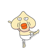 Garlic Man(ooita)world sticker #9399825