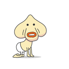 Garlic Man(ooita)world sticker #9399829