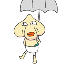 Garlic Man(ooita)world sticker #9399833