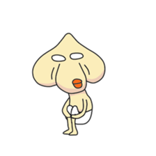 Garlic Man(ooita)world sticker #9399838