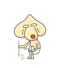 Garlic Man(ooita)world sticker #9399839