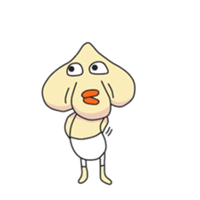 Garlic Man(ooita)world sticker #9399844