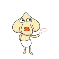 Garlic Man(ooita)world sticker #9399845