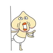 Garlic Man(ooita)world sticker #9399848