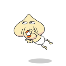 Garlic Man(ooita)world sticker #9399851