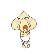 Garlic Man(ooita)world sticker #9399853