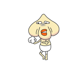 Garlic Man(ooita)world sticker #9399854