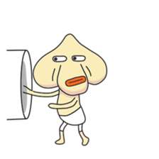 Garlic Man(ooita)world sticker #9399857
