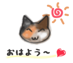 Frequently used words "Calico cat" sticker #9400063
