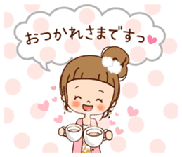 A sticker spring from winter. sticker #9400206