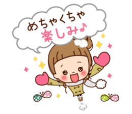 A sticker spring from winter. sticker #9400217