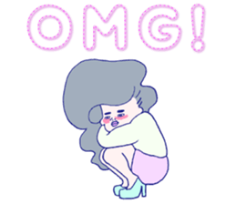 Posing girls. sticker #9400797