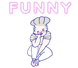 Posing girls. sticker #9400805