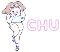 Posing girls. sticker #9400808