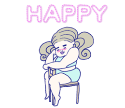 Posing girls. sticker #9400810