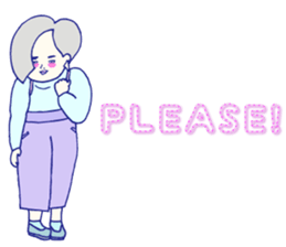 Posing girls. sticker #9400811