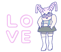 Posing girls. sticker #9400812