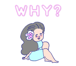 Posing girls. sticker #9400816