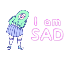 Posing girls. sticker #9400817