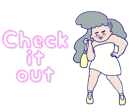 Posing girls. sticker #9400821