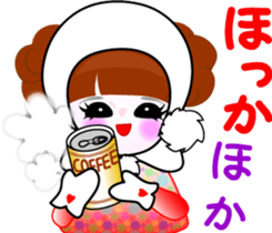 Beauty life of a cute girl sticker #9402202