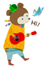 kawaii animal Stickers 1 sticker #9402289