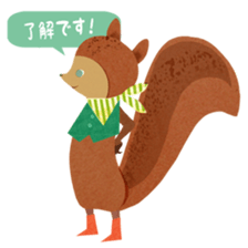 kawaii animal Stickers 1 sticker #9402295