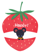 kawaii animal Stickers 1 sticker #9402299