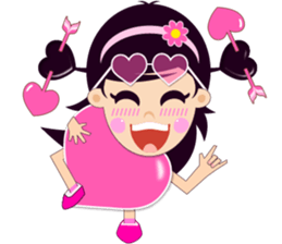 HUAJAi - i LOVE U sticker #9402664