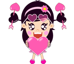 HUAJAi - i LOVE U sticker #9402665