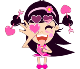 HUAJAi - i LOVE U sticker #9402666