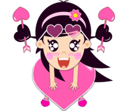 HUAJAi - i LOVE U sticker #9402667