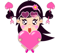 HUAJAi - i LOVE U sticker #9402668