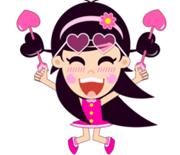 HUAJAi - i LOVE U sticker #9402670