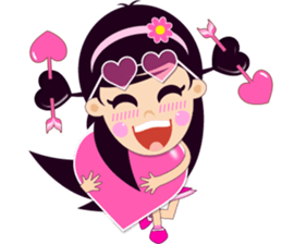 HUAJAi - i LOVE U sticker #9402671