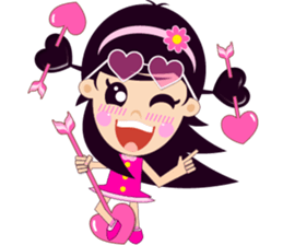 HUAJAi - i LOVE U sticker #9402674